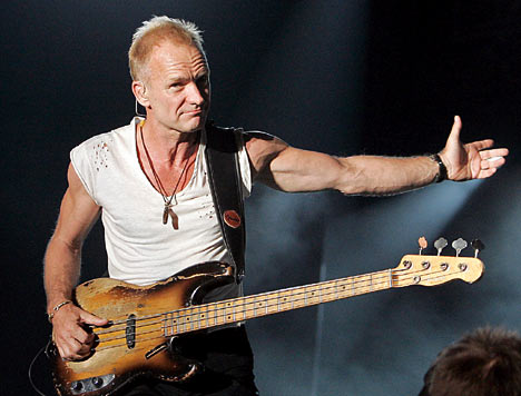 Sting Concert in Palau Sant Jordi, 29th October 2010