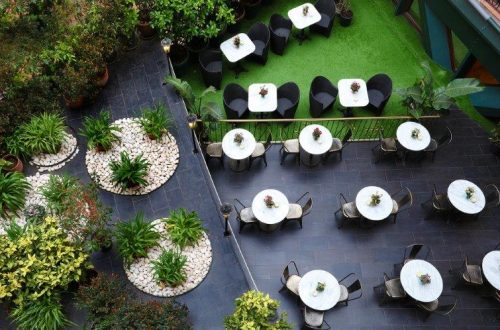 Hotel Continental Barcelona jardin