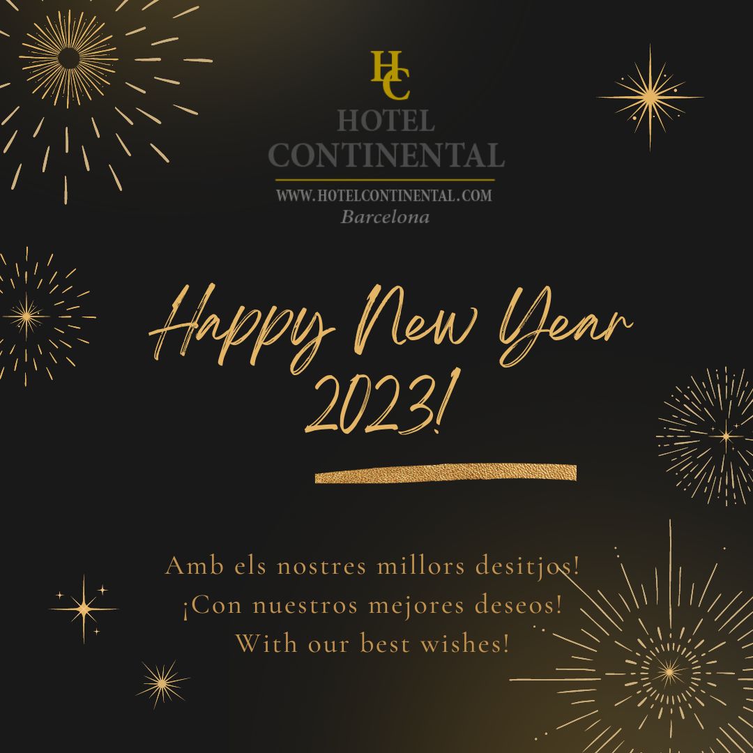 Happy New Year 2023 from Hotel Continental! ¡Muy Feliz 2023 desde Hotel Continental!