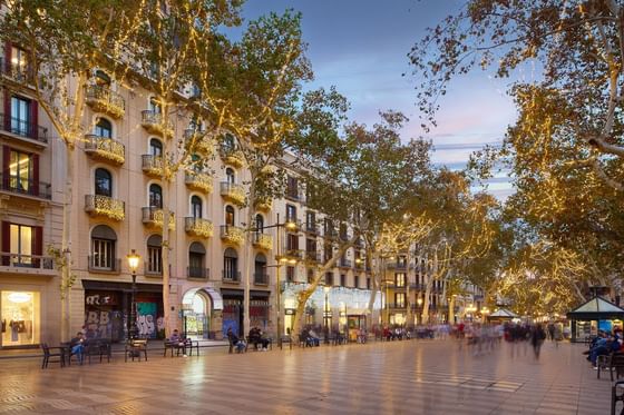 Celebrando la Navidad en Barcelona en el Hotel Continental